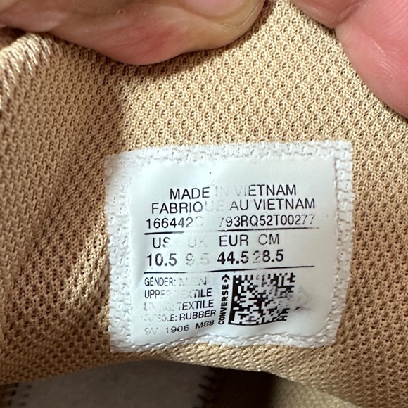 Converse Star Series BB Mid Papyrus Camo Sneakers Men’s 10.5 (missing insoles) - Picture 12 of 12